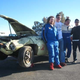 Illustration for article titled Killer Bee MGB Wipes Out, Gets Rolled Into Ball Of British Leyland Scrap